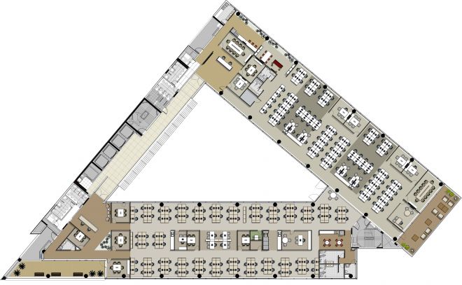 Planta com sugestão de layout Planta com sugestão de layout